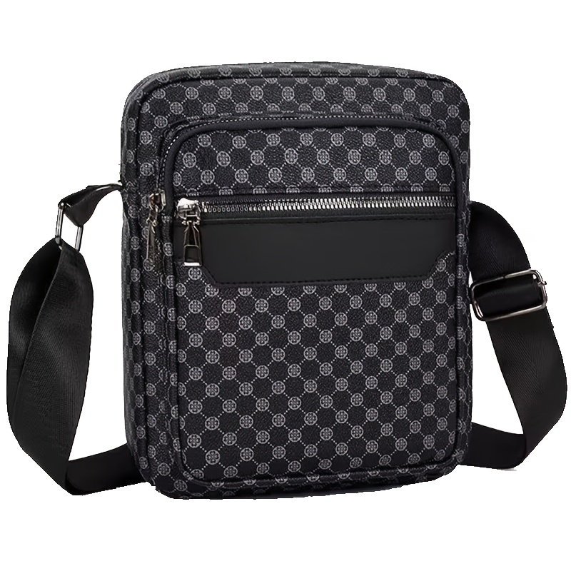 Lingzi Men's & Women's Crossbody Bag - Neutral Square Backpack With Adjustable Strap, Casual Sporty Shoulder Bag, Compact Daypack For Urban Commuting, Travel & Gym - (unisex For Outdoor,,) - -care)