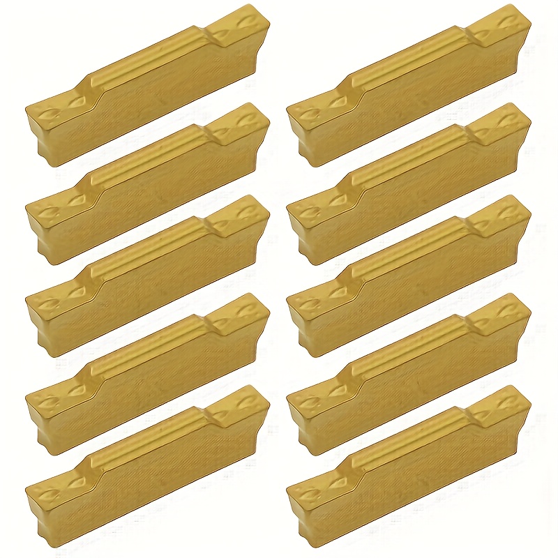 Hunricho Indexerbara Carbide Spårinsatser MGMN300-M (3mm) Belagda CNC Carbide Vävringsatser Svarvinsatser för MGEHR…: retailer-supplied image