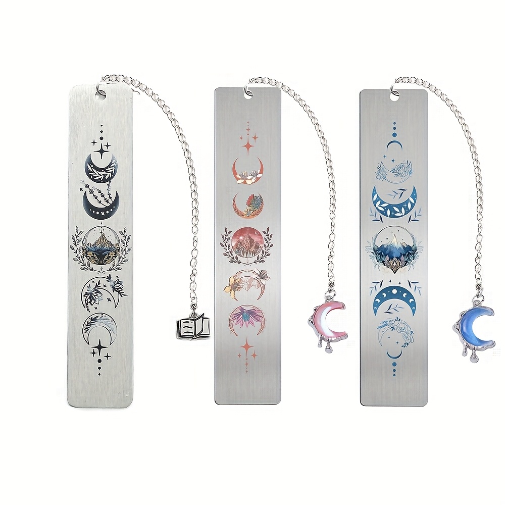 Acotar Fantasy Dark Metal Bookmark, Ideal For Book Clubs & Readers, Book Lovers Bookworm Reading Additions Christmas Holiday Bookmark Gift