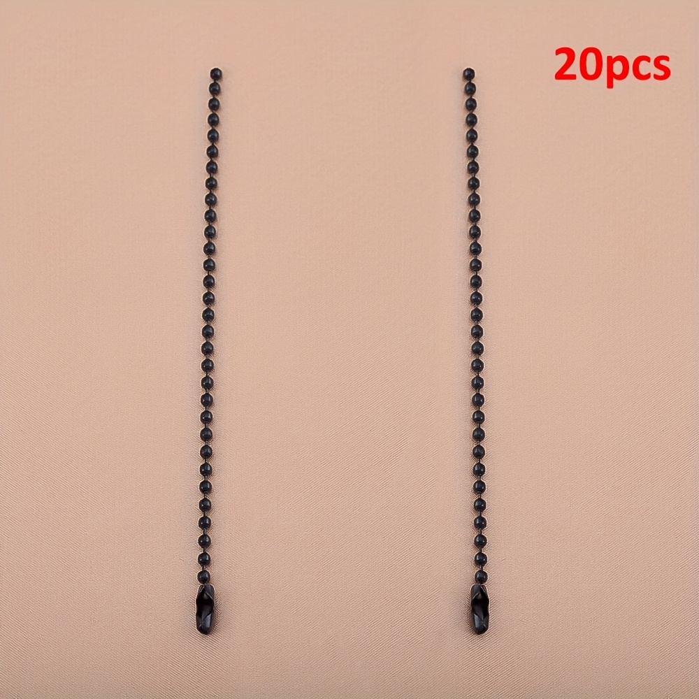 TEMU 20 piezas de Cadenas Multicolor para Llaveros y Bolsos, Accesorios para Hacer Joyería DIY