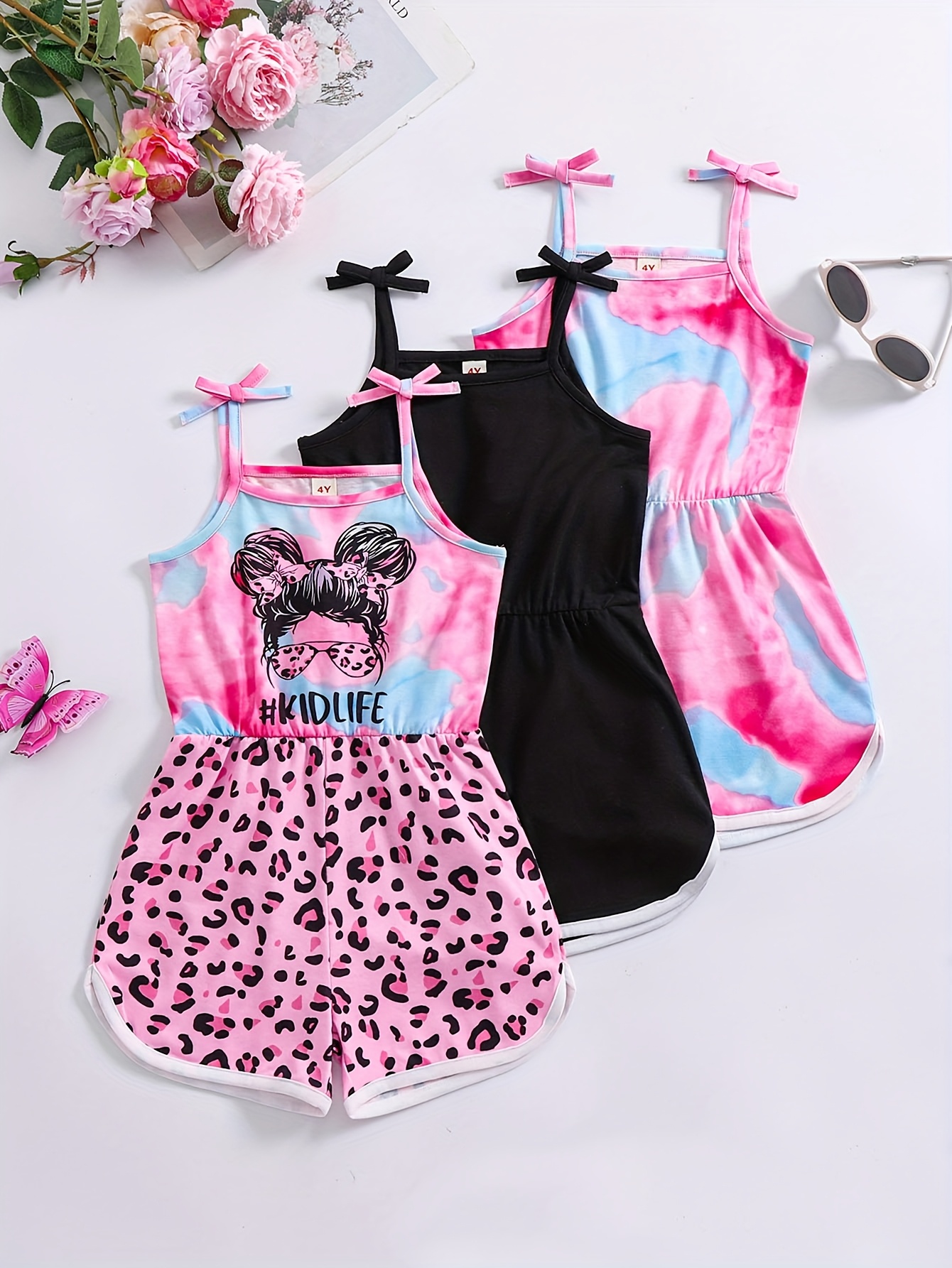 meninas 4 7a moda /verão casual e legal - Temu Brazil, image size:800x1066