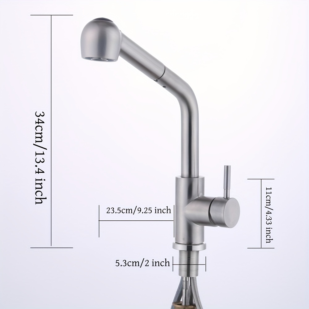 Image of 304 Pull-out Faucet (three-eighths Soft Hose)