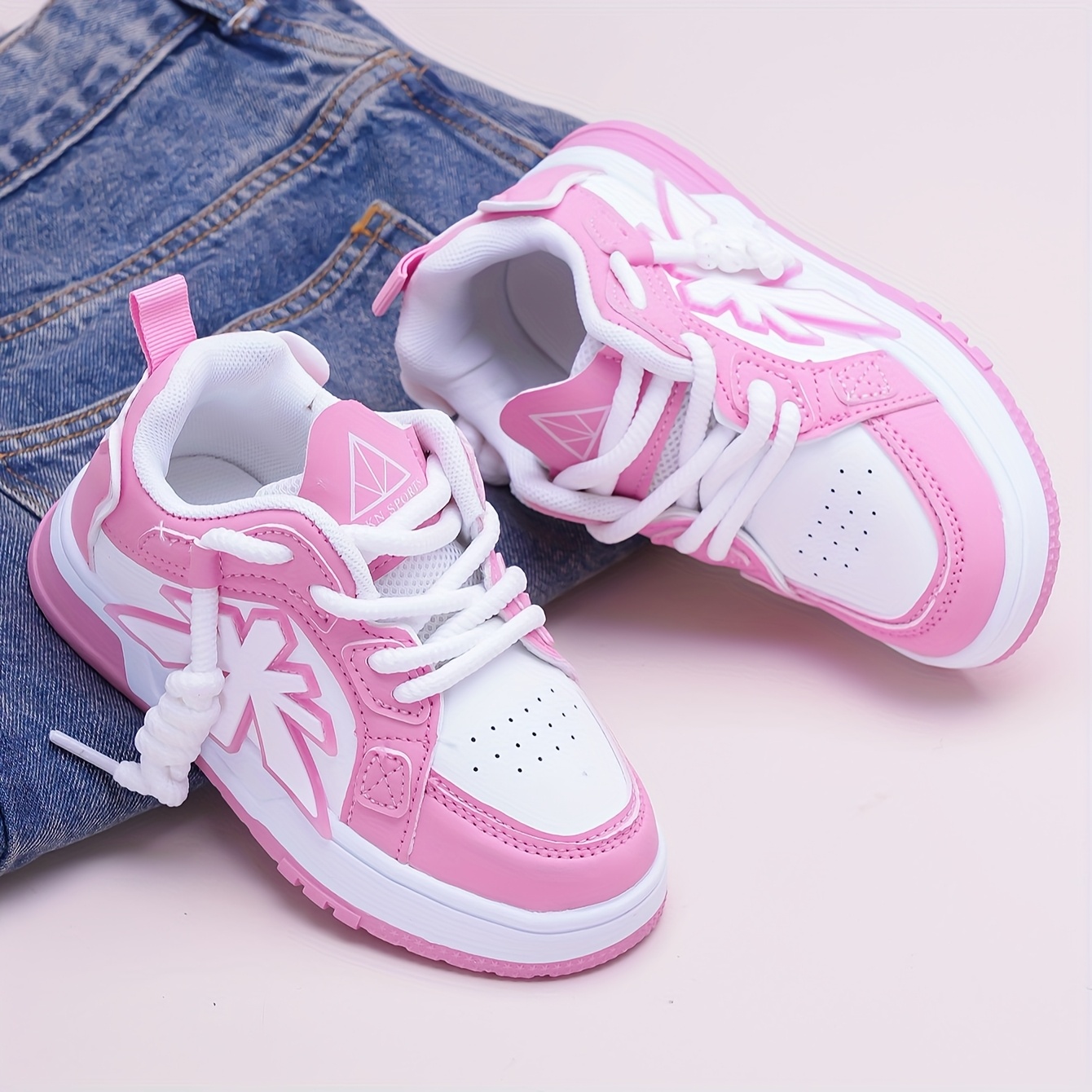 Image of New Style Casual Sporty Trendy Fashionable Everyday Chic Four-season Wearable Shoes For Baby Girls