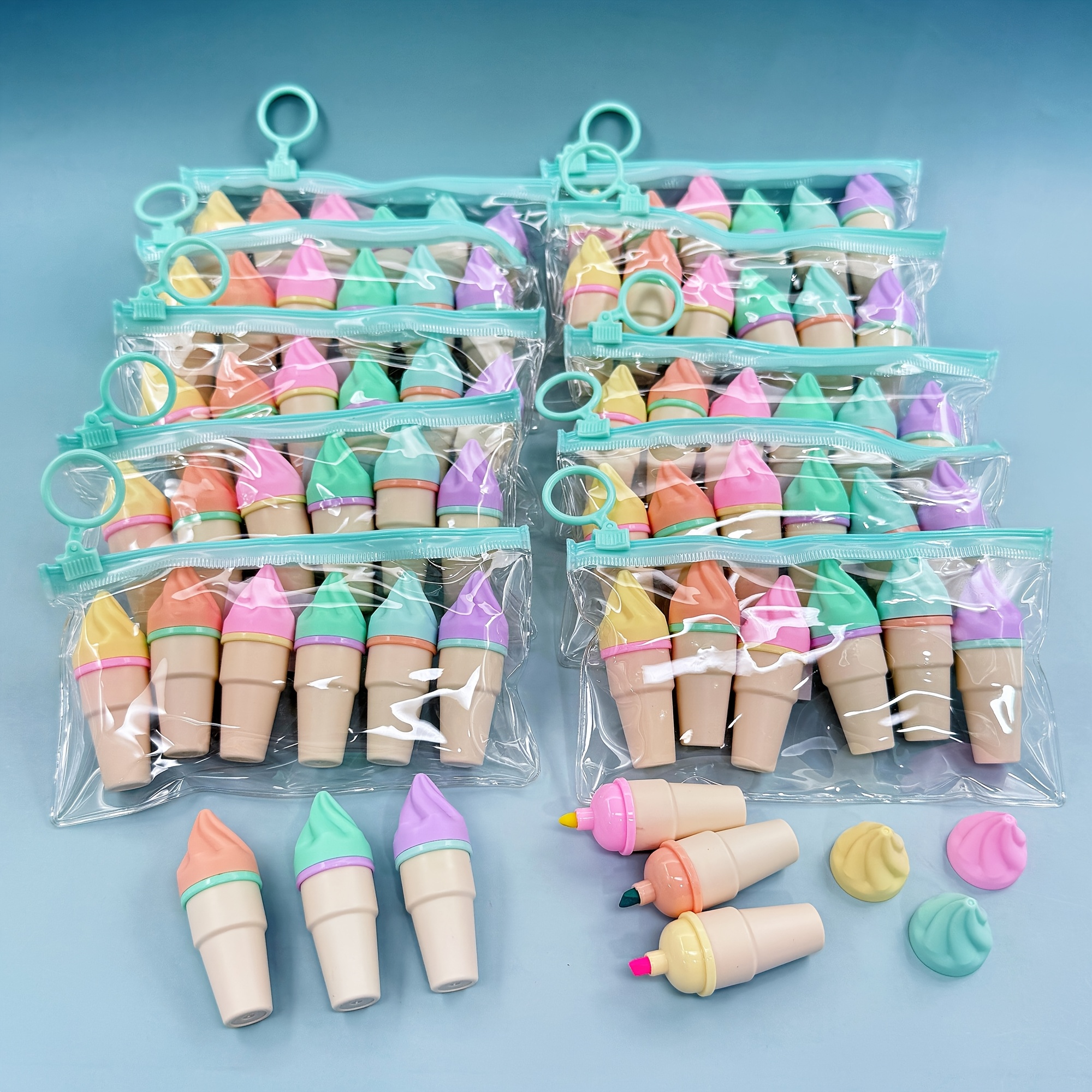 30 60 sweet tube highlighter fun and colorful marker pen small and portable suitable for diaries graffiti notes very suitable for school and office supplies classroom rewards holiday gifts
