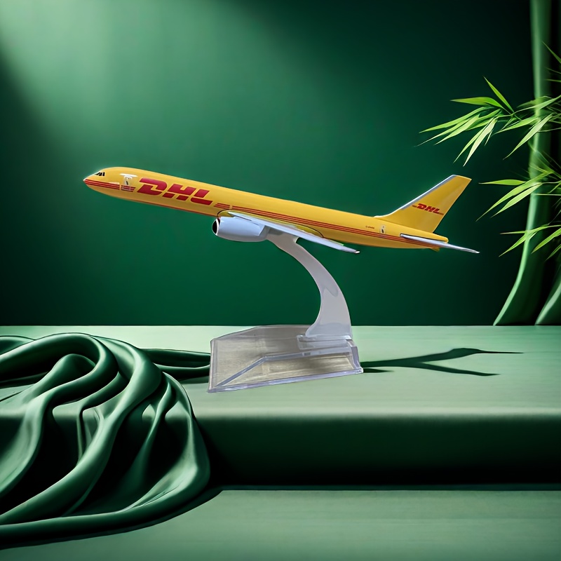 

Dhl Aluminum Alloy Airplane Model Kit For Ages 14+ - Ideal For Collectors And As Christmas Or Birthday Gifts