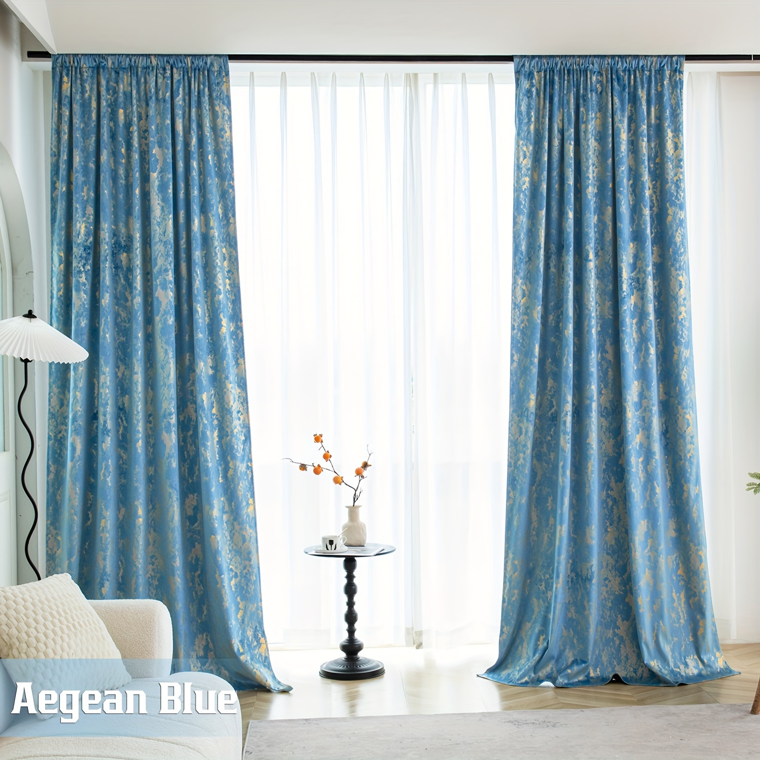 2 Panels Luxury Velvet Curtains 85% Blackout Print Window Curtains Back Tab/rod Pocket/ Hooks Thermal Insulated Drapes For Living Room Bedroom Dining Room