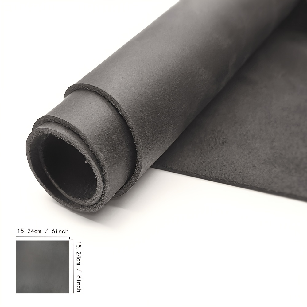 1pc genuine leather full grain oil cowhide 1 8 2 - Temu Canada
