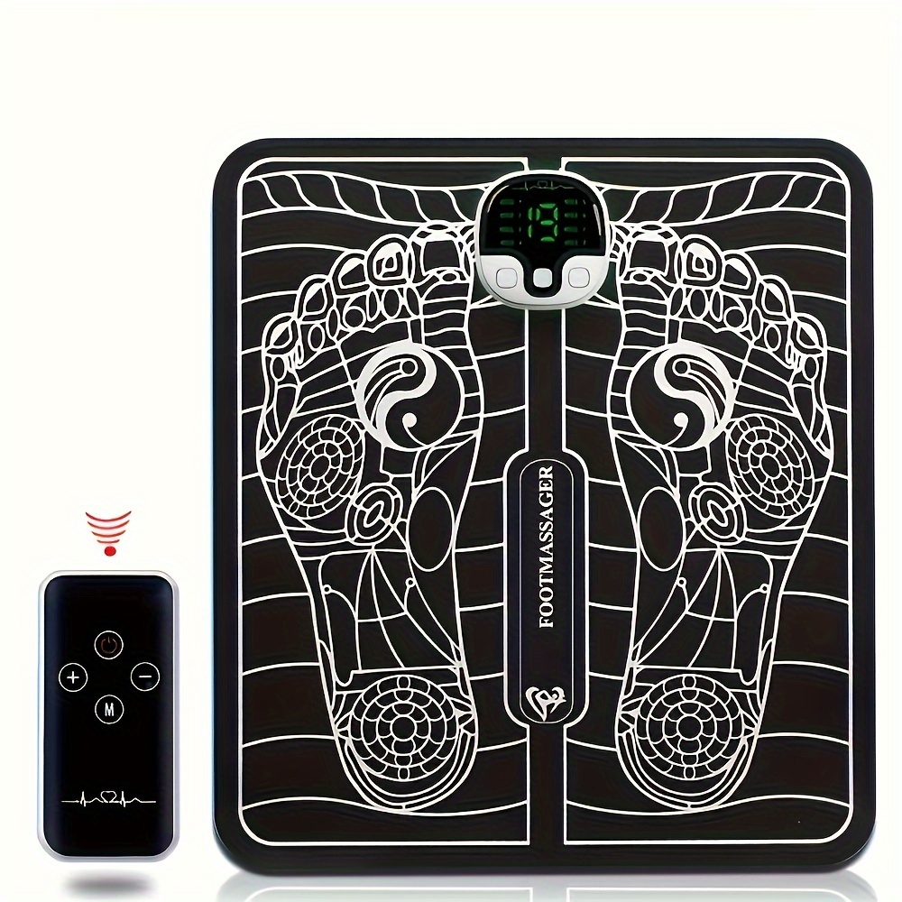 

Folding Portable Foot Massage Machine Massage Mat For Men And Women Universal Foot Massage Machine To Relax Sole Pressure Mat - The Best Gift