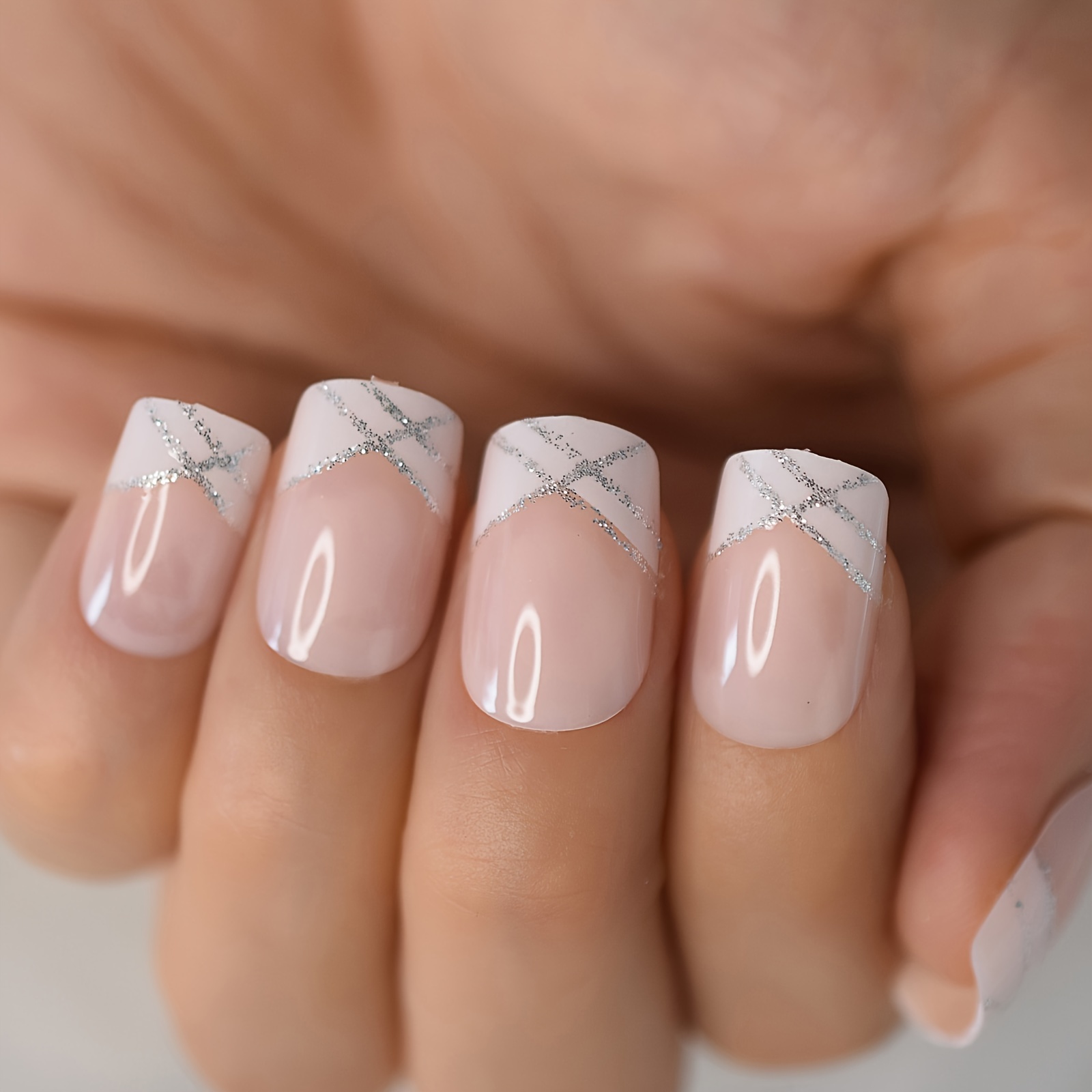 French Tip -on - , Length, Set