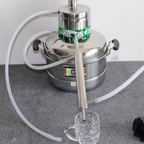 durable stainless cooler suitable for home brewery condenser external cooling pipe tube for whisky vodka wine making transfer for output for brewing distillation