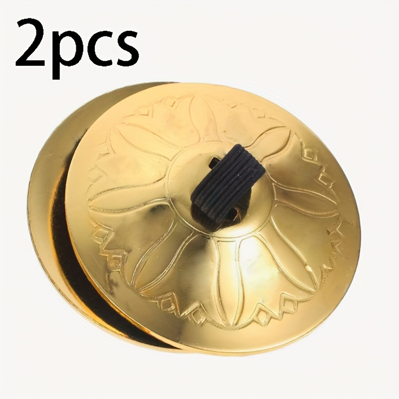 E-shop 2 Stk./6 Stk. Bauchtanz-Fingerzymbel, Messing-Fingerzymbel, Bauchtanz-Ergänzungen