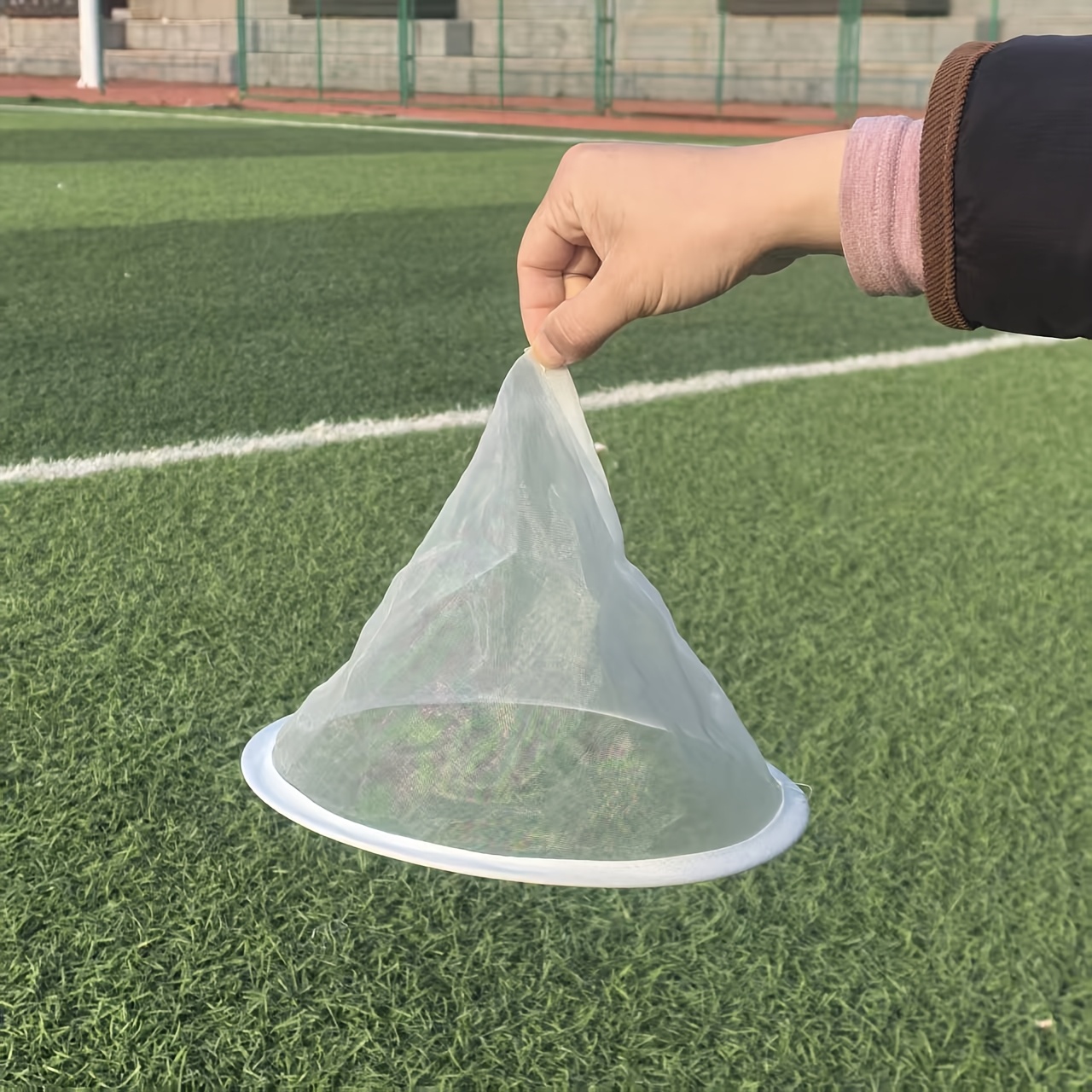 TEMU Filtre en nylon robuste - Filtre conique pour jus, café, lait de soja, miel - à fines avec conique, utilisation facile et commerciale -
