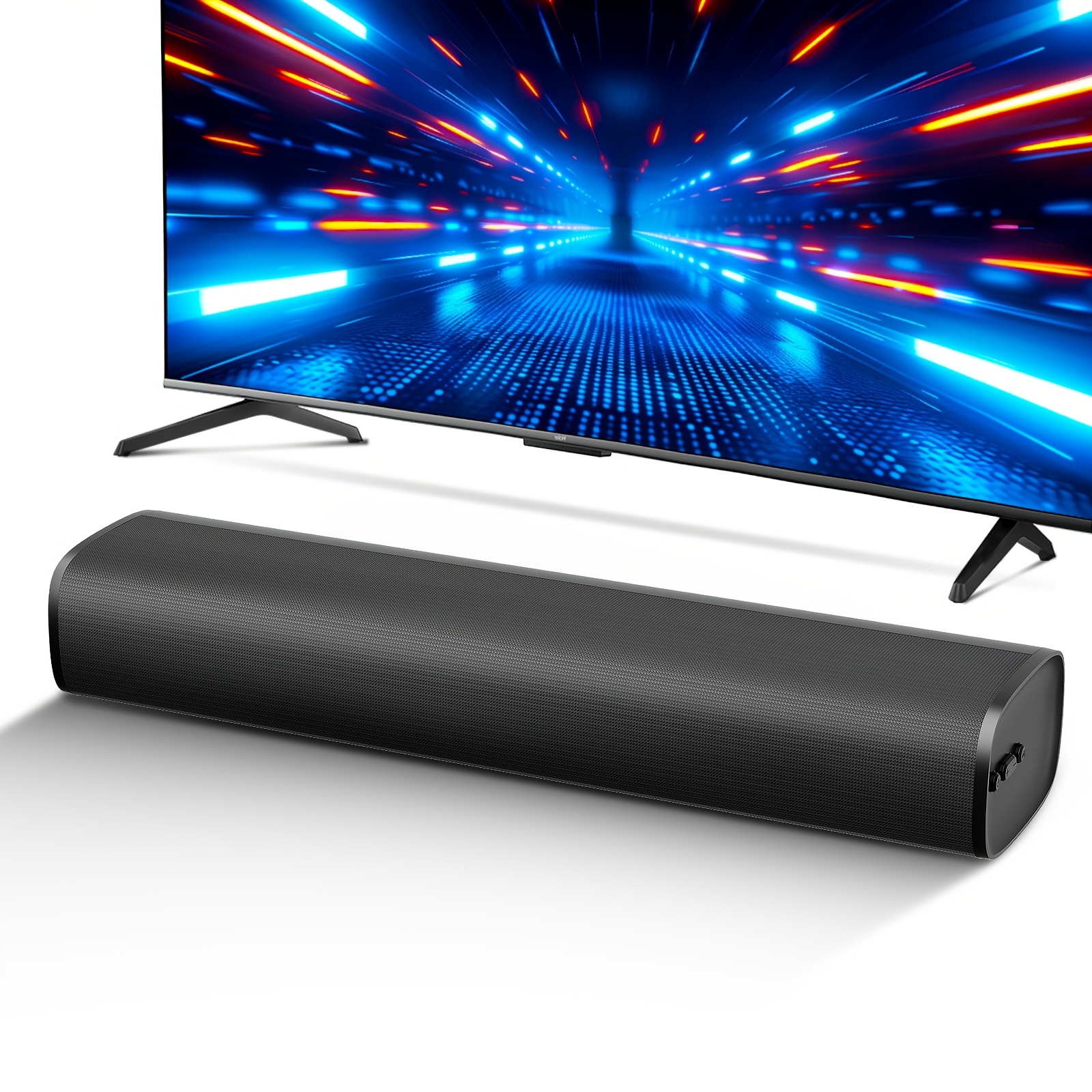 Image of Tv Soundbars, Sound Bars For Smart Tv Soundbar With Arc/optical/aux Connection, Tv Soundbar Surround Sound Bars For Home Theater Audio With Infrared Remote Control