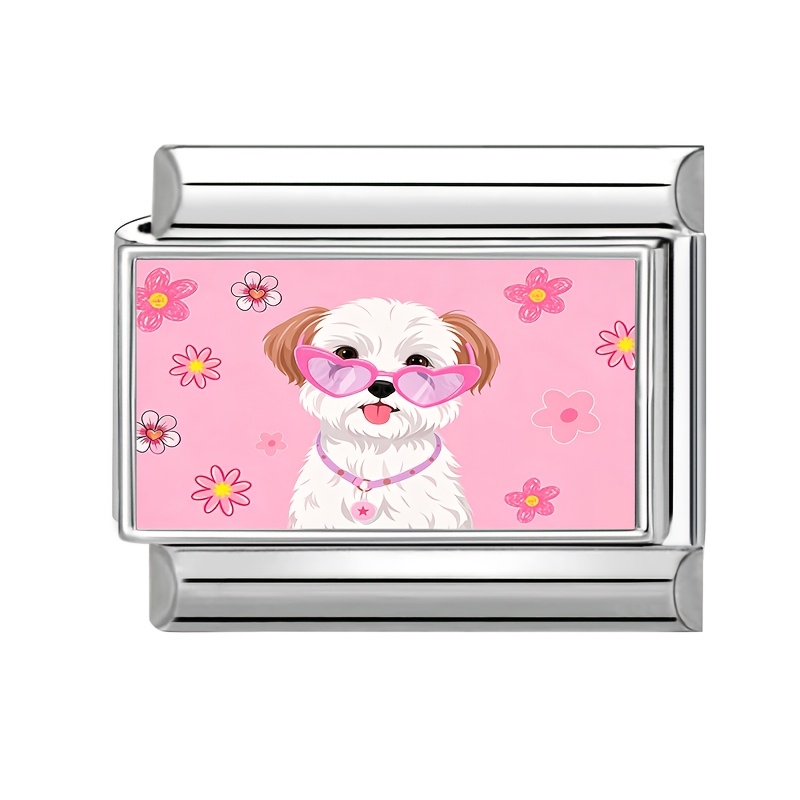 Trendy Photo Style Bracelet, Dachshund & Animal Motif