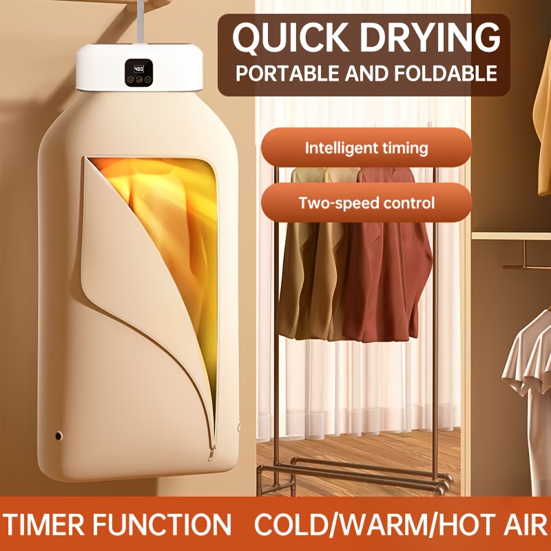 Portable Mini Travel Clothes Dryer Quick Drying Solution For Fresh Garments Anytime Anywhere Apartment Gardening 30 Pedestal Fan Oscillating Vintage