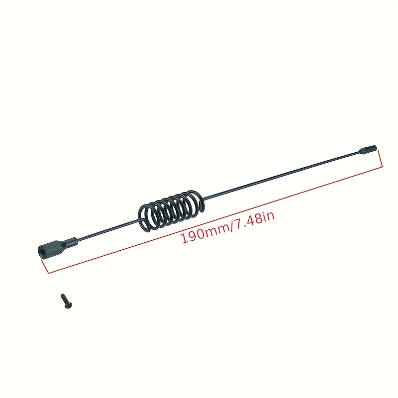 Image of Rc Car Metal Decorative Antenna, Suitable For Rc 1:10 4-defender Rc Crawler Vehicle Remote Control Toy Parts