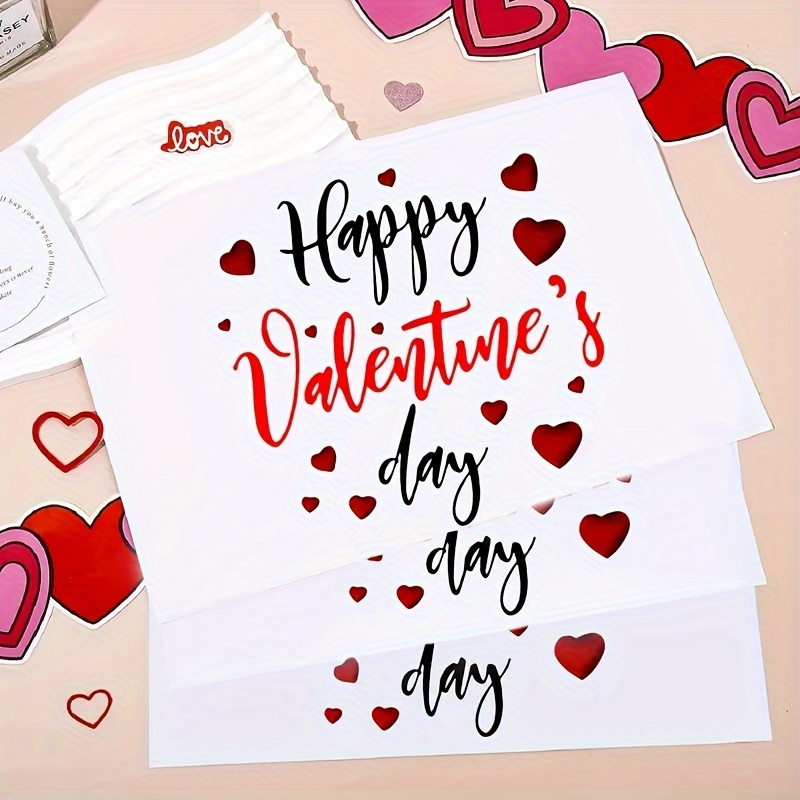  250 Pcs Valentine's Day Stickers Aesthetic - Valentines Red  Heart Love Stickers for Scrapbooking Decals - Balloon Stickers Water  Bottles Laptop Aesthetic Stickers for Journaling : Electronics