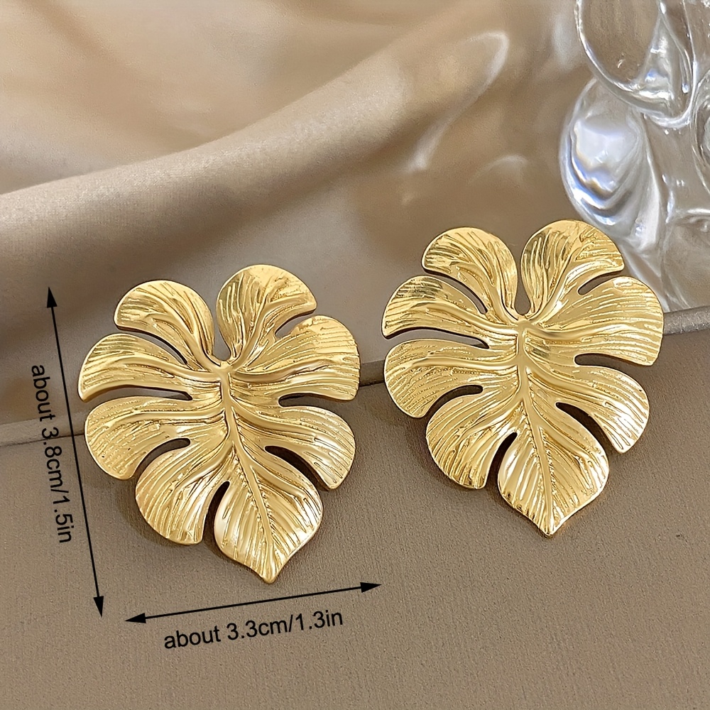 Lot De Bijoux Femme Dorés – Thème Exotique, été | Collier, Boucles D'oreilles, Bracelet