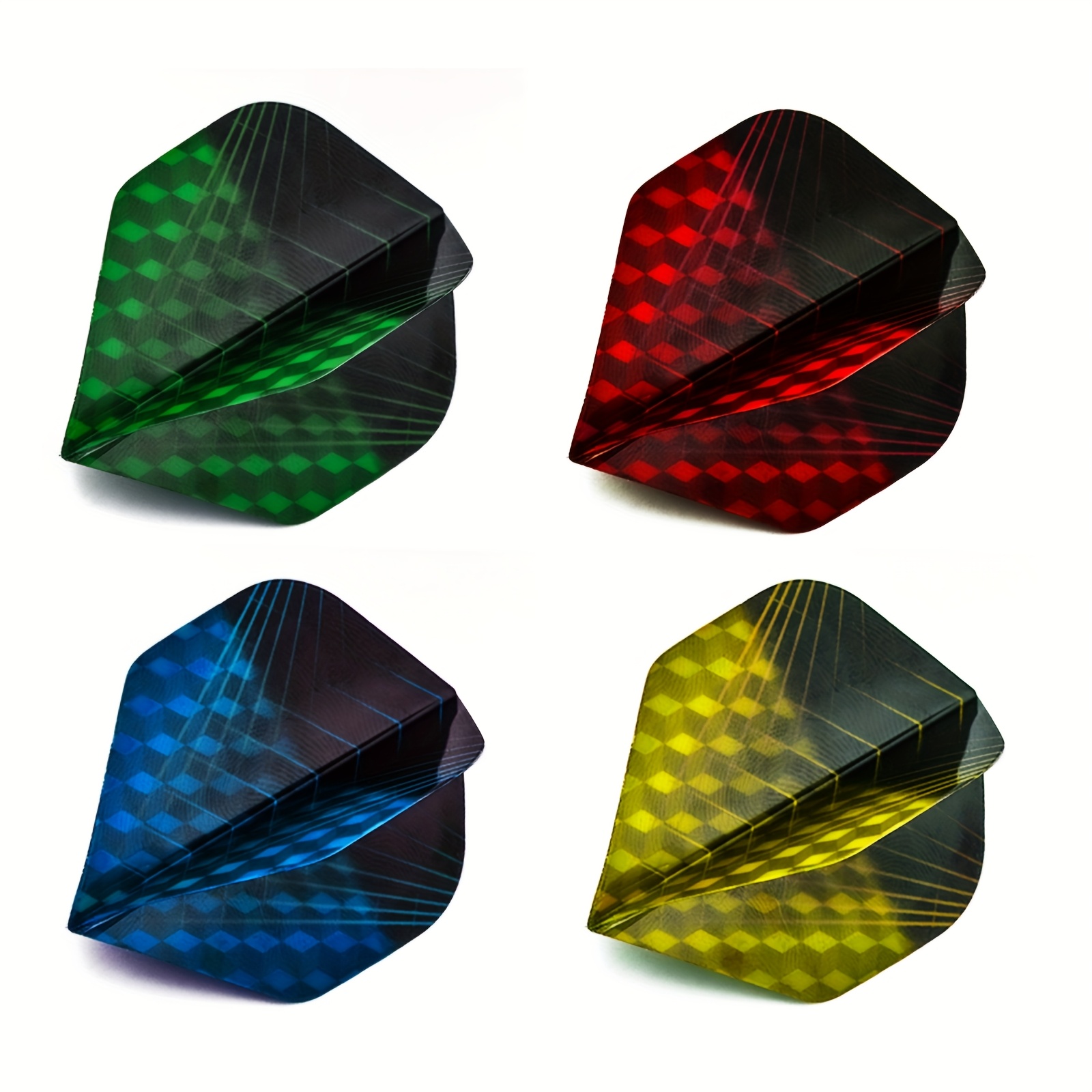 24pcs Darts Flights 4 Colors Darts Accessories