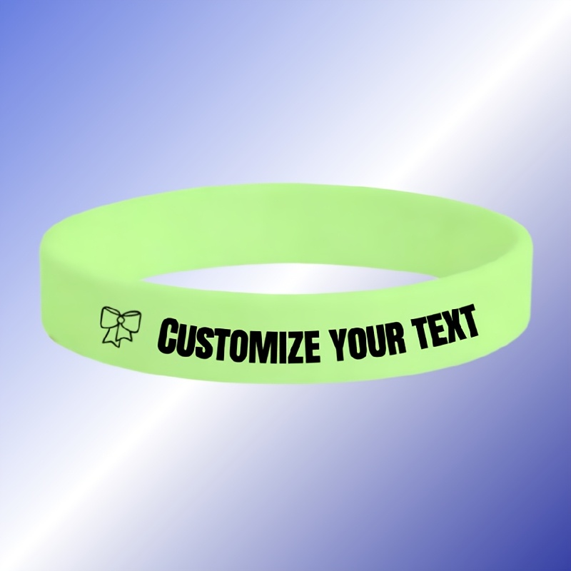 26pcs Glow-In-Dark Silicone Wristbands for Events