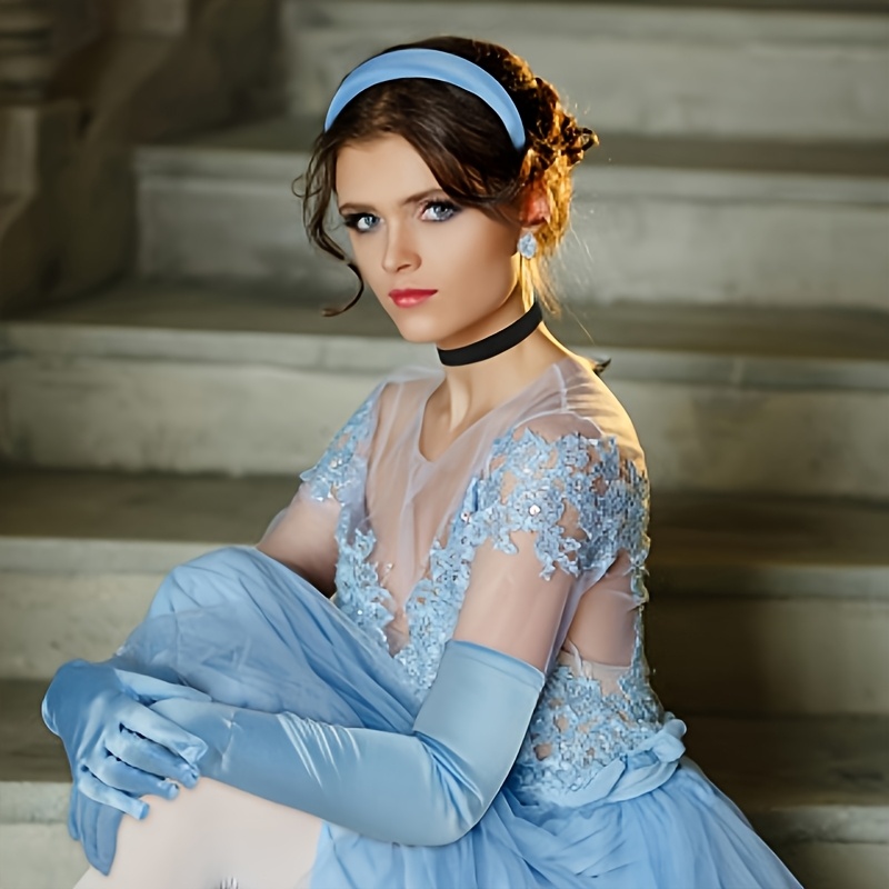 open lace back dress Princess Dress-Up Costume Set for Girls lncludes Cape, Crown, Wand, Ne   deaotoys