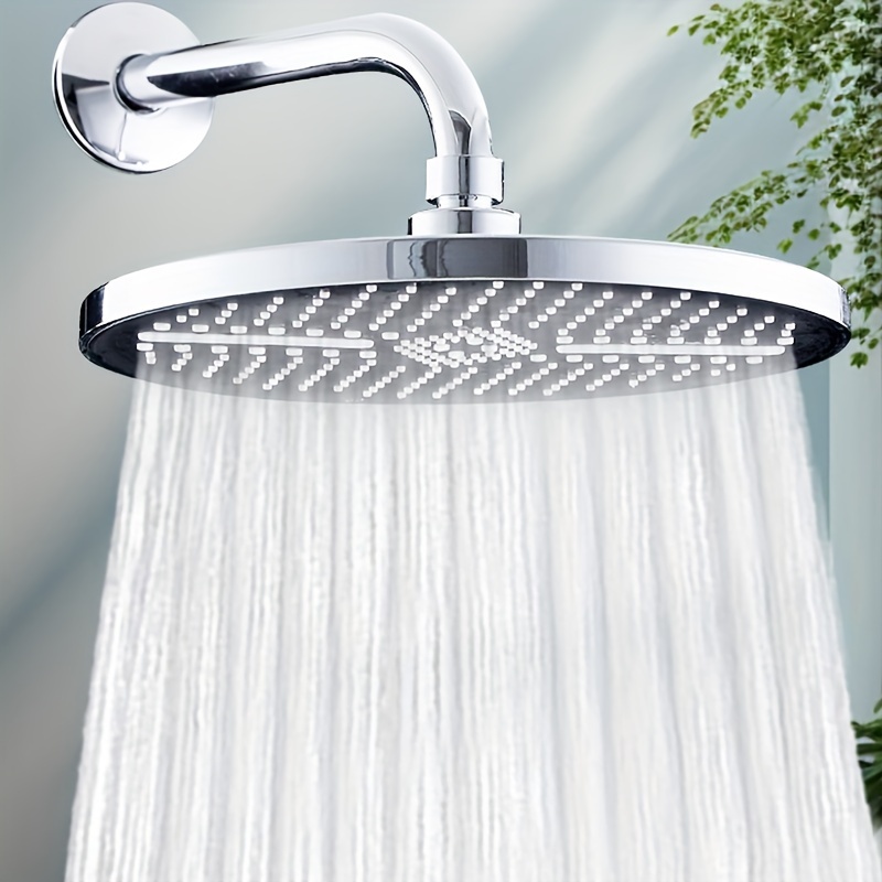 25.4 cm Square Top Shower Head, Bathroom Shower Tool
