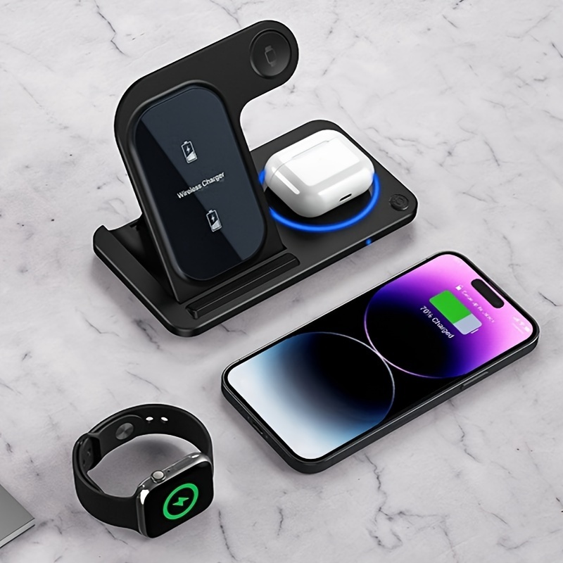 Fast Charging Dock for iPhone, AirPods, Apple Watch