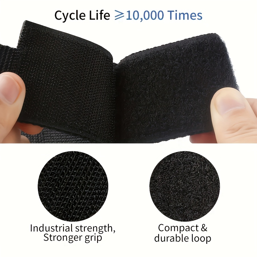 heavy duty nylon extension   compatible for garden hoses garage rv cable management open top storage strap for hoses cables wires cord hose holder Product details 5