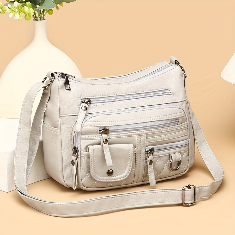 

Large Capacity Soft Single Shoulder Crossbody Slanting Bag