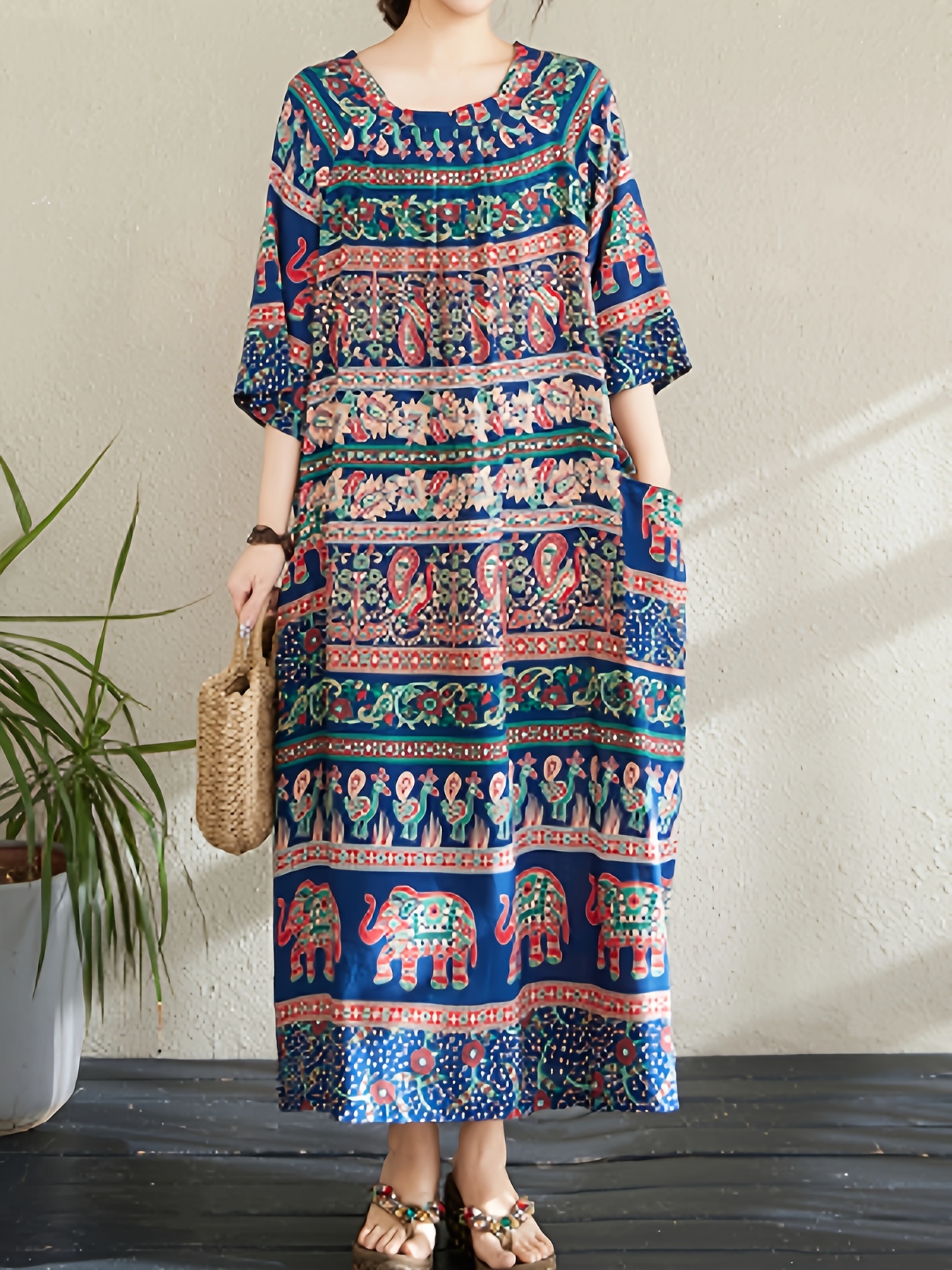 chinese dress ladies Maroon Floral Velvet Loose Basic Dress by DF – The Mimi Boutique