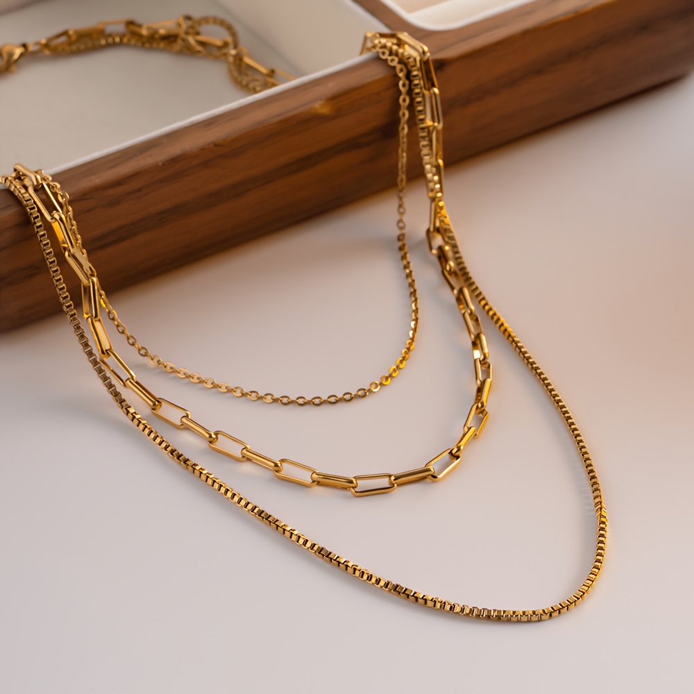 High-End Bohemian Three-Layer Pendant Necklace — Gift for Her