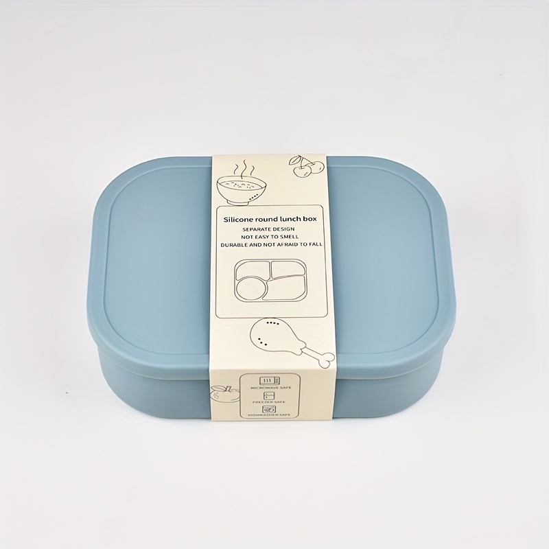 Food-grade Silicone Lunch Box For Office Workers And College Students To With Lunch Box, Microwave Safe, 4-compartment Lunch Box, Thickened Sealed Lunch Box, Halloween Gifts