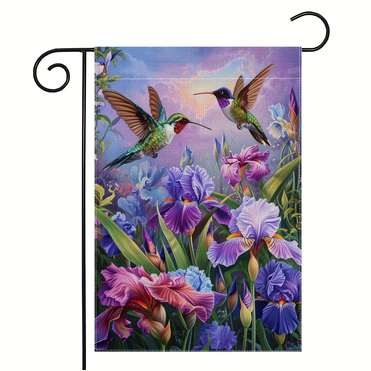 

Novel Nest Garden Flag 12x18 Double Sided Vertical For Outside Outdoor House Spring Summer Decoration