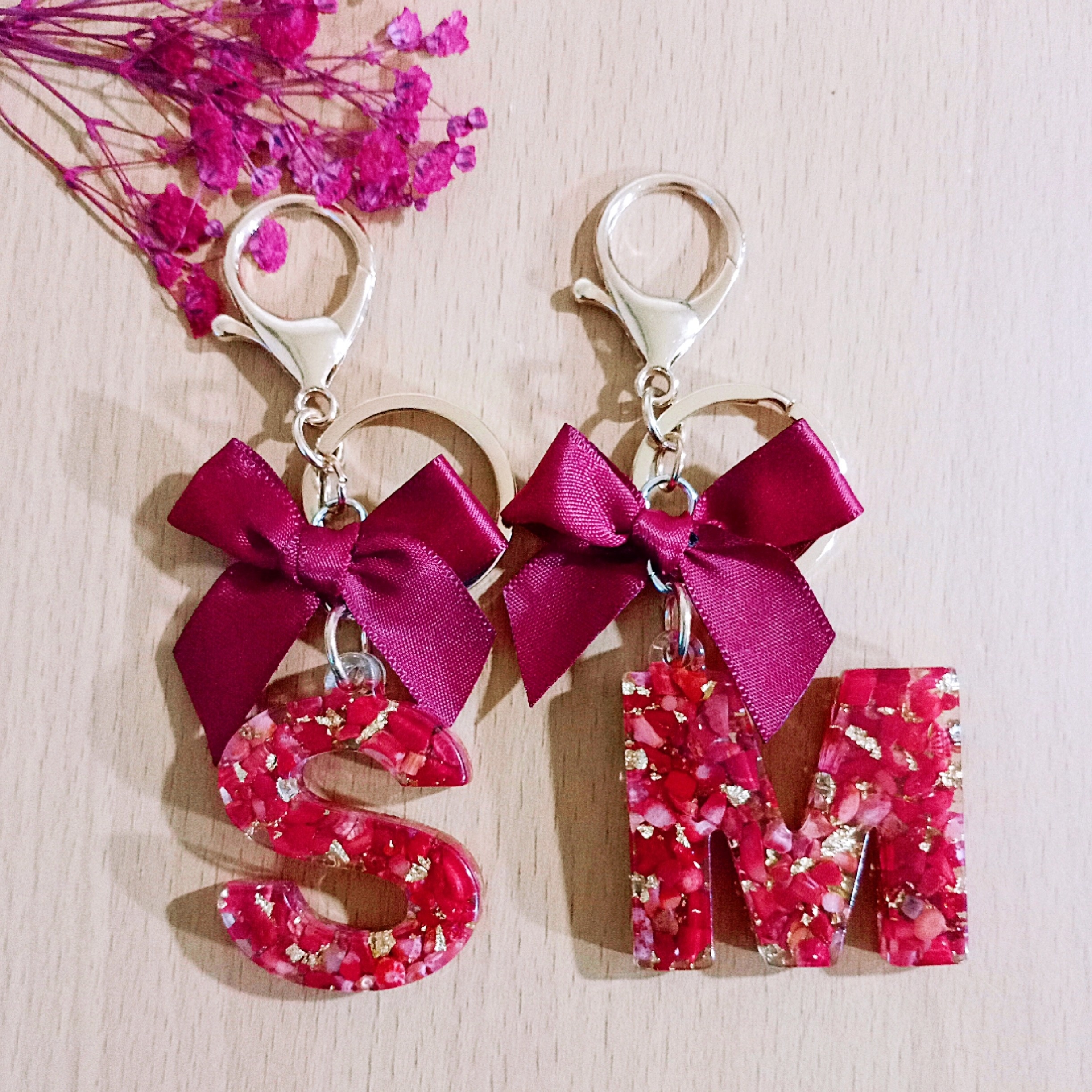 

1pc Bow Keychain, Keyring, Women's , Diy Hanging , For , 's Day, Rectangle , No Required,