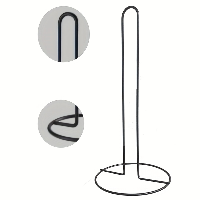 TEMU Standing Tissue Holder, Creative Tissue Dispenser, Kitchen Table Tissue Stand, Roll Paper Organizer, Desktop Tissue Rack