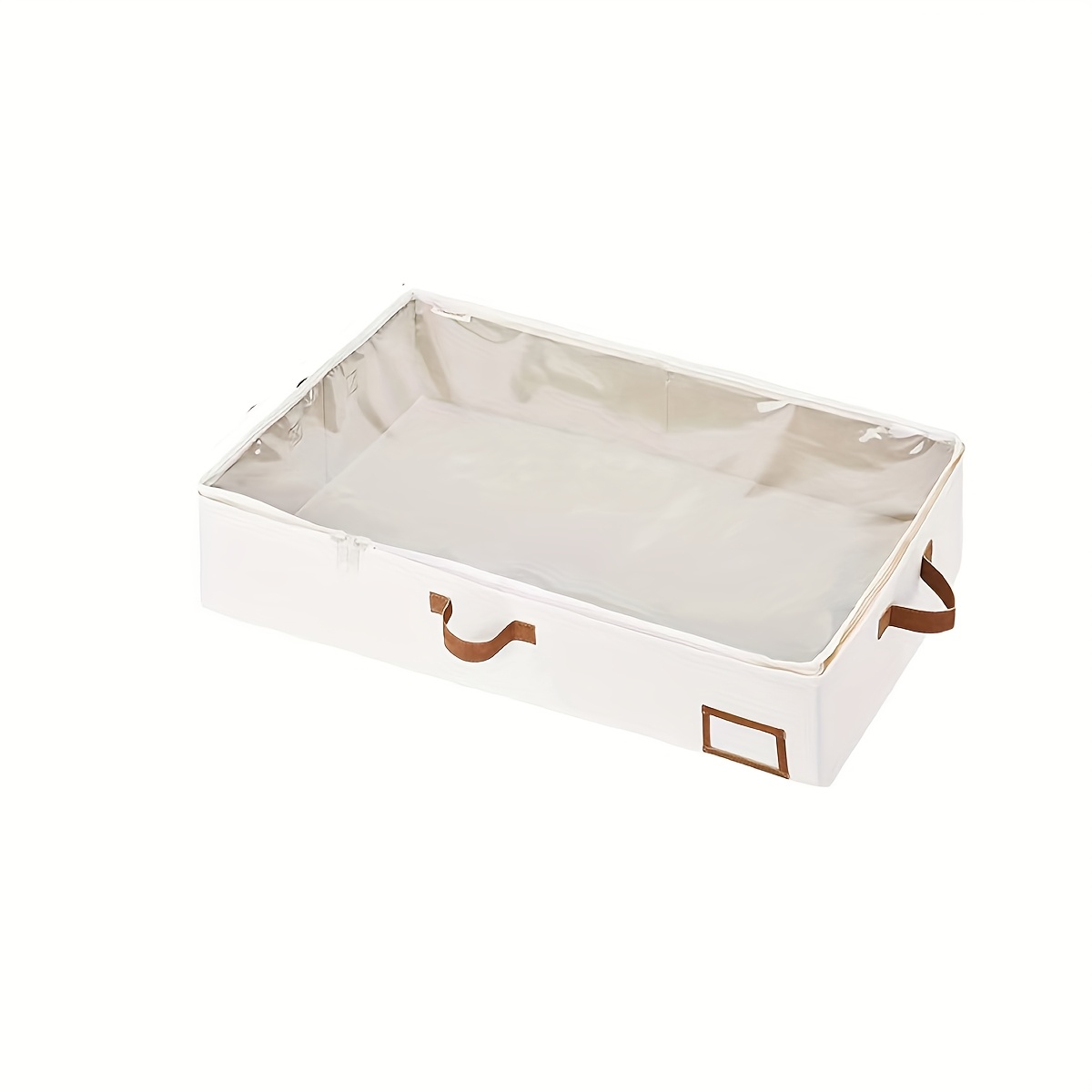 Underbed Storage Organizer Bag Foldable Quilt Bag Wardrobe Clothes Storage Box Dustproof Clothes Organizers Large Capacity Bags, Under-bed Storage