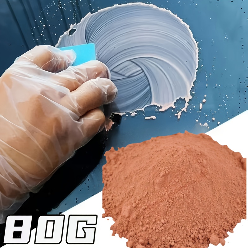 

1pc Bog Glass Refurbishment Oxide Powder - Car Window & Mirror Polishing Compound, Repair & Renewal Powder With Squeegee For All Vehicles