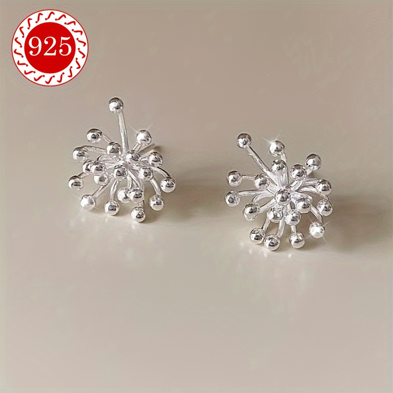 

Boucles d'oreilles élégantes en argent sterling 925, plaqué or , hypoallergéniques, bijoux de mode polyvalents pour femmes, parfaits pour un , cadeaux, Noël et de fête.