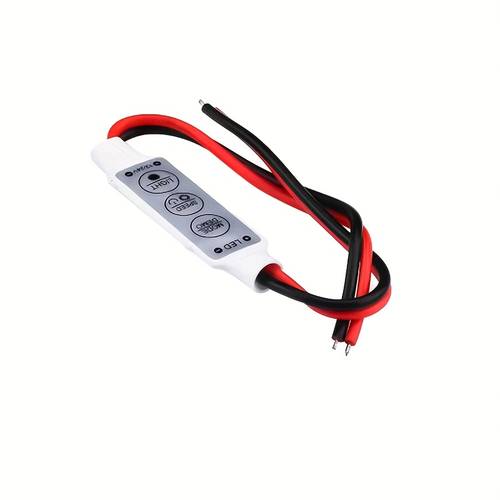 2pcs mini 12v led light dimming 3 keys controller dimmer driver and switch 3528 5050 5630 newest control led strip light