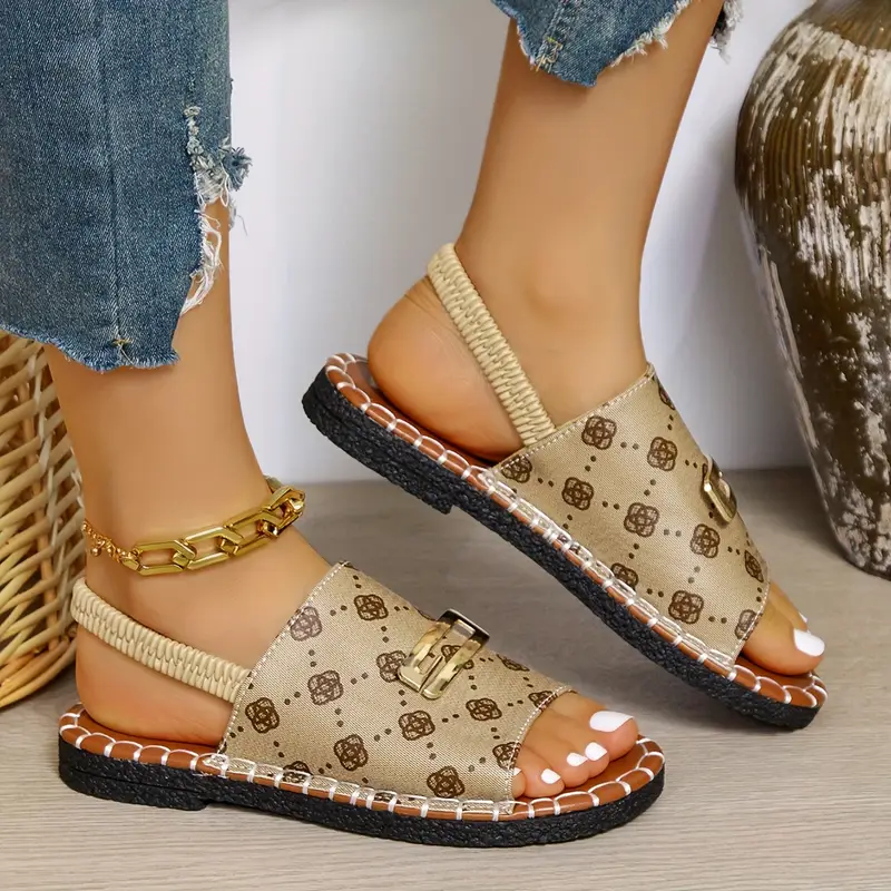 summer casual flats for women with tassel detail slip on open toe sandals with rhinestone accents insole man made materials flat heel slide shoes details 4
