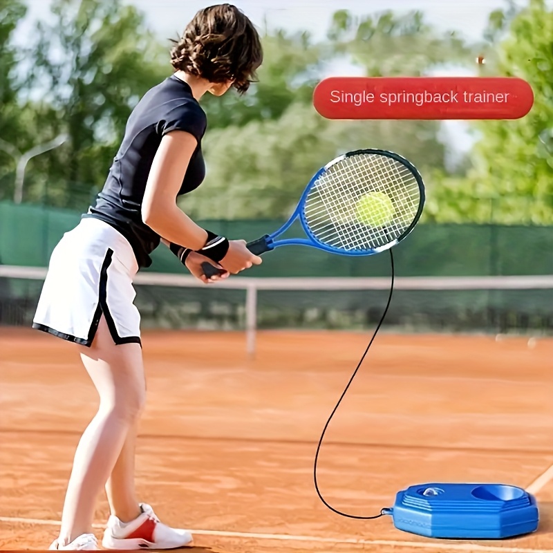 

Tennis Training Equipment, Single-player Rebound Self-hitting Racket, Pvc Material, Suitable For Adult Practice, , Tennis And Short Tennis, Outdoor Sports Gear.