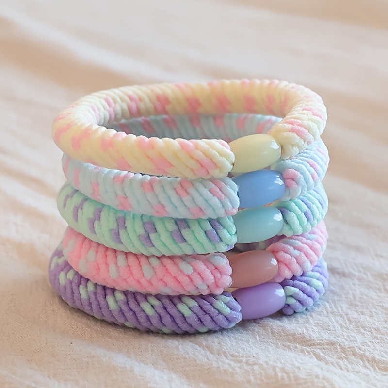 's Colored Hair Ties
