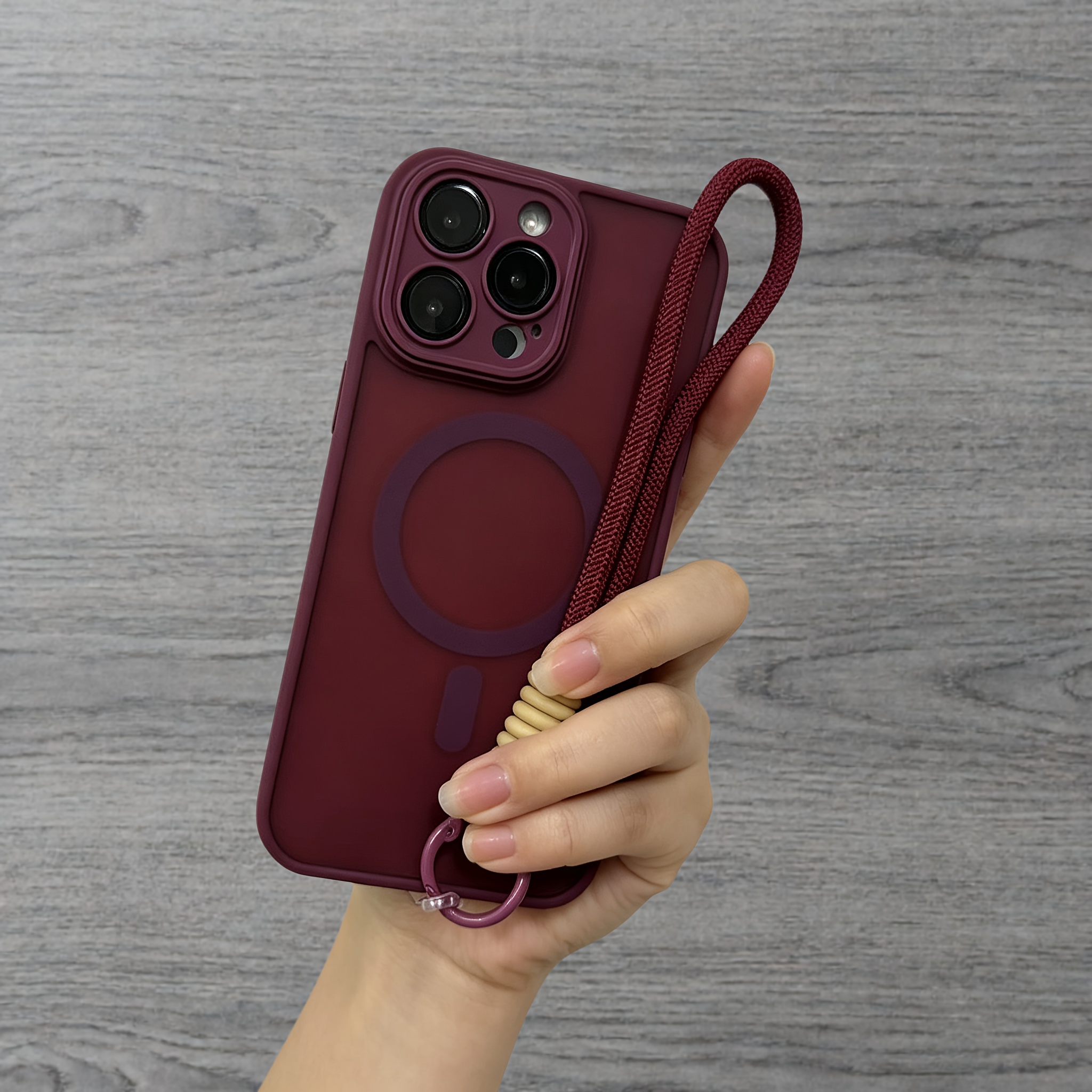 TEMU Phone Case: 1 Phone Case + 1 Phone Case Lanyard, Jelly New Magnetic + Rope, Suitable For Iphone 14/15/17 Pro Max, Phone Case For 11, 12, 12 Pro,