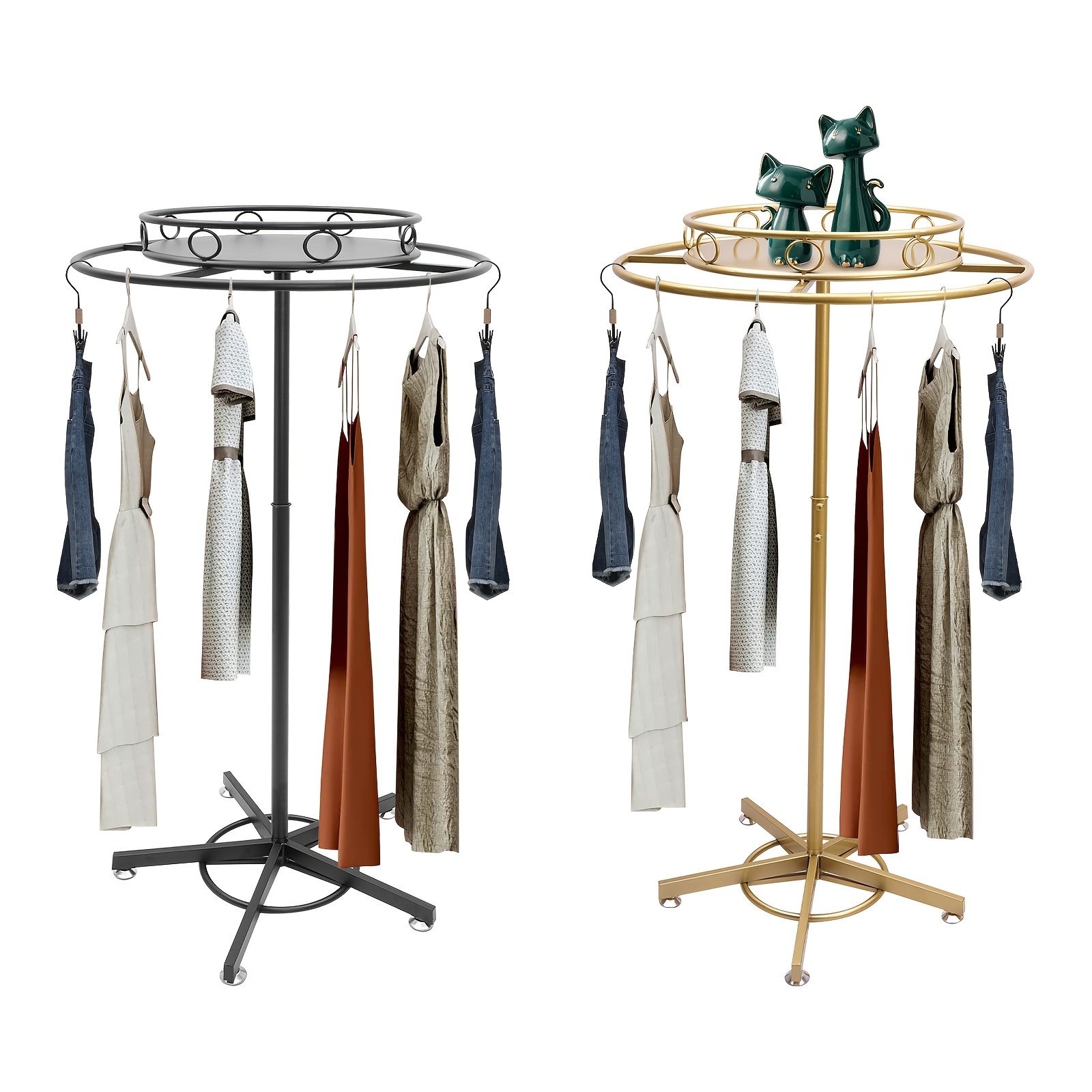 estante ropa circular giratorio perchero ajustable colgar Temu