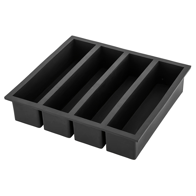 Image of Large Capacity Silicone Cube Of Ice Tray - Ideal For S, Drinks, Parties, And Bbqs - Durable And Easy To Demold, Freezer-safe Ice Tray