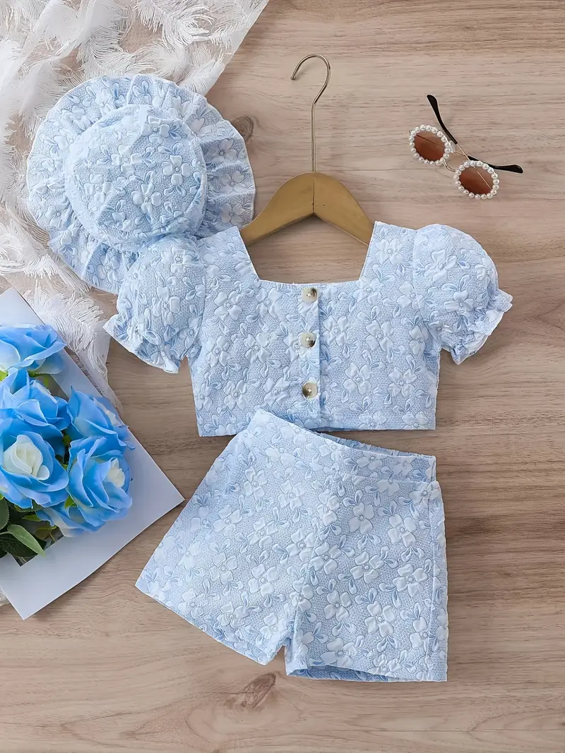 Summer Crop Top/Shorts Combo Summer Crop Top/Shorts Combo