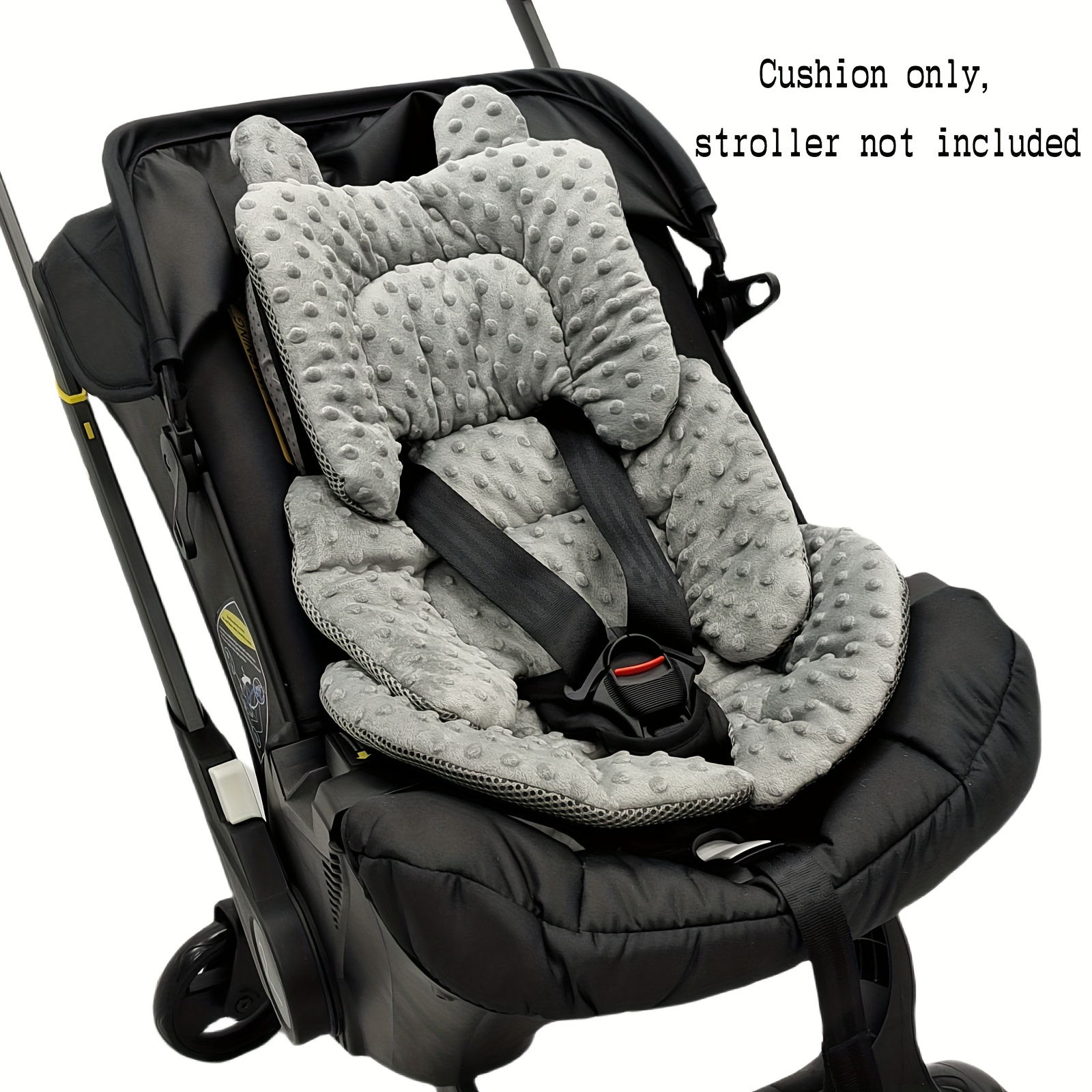 Double-sided Winter Children' Seat Cushion - Thickened Warm Breathable Auto Seat Pad, Suitable For Kids' Dining Chairs And Travel