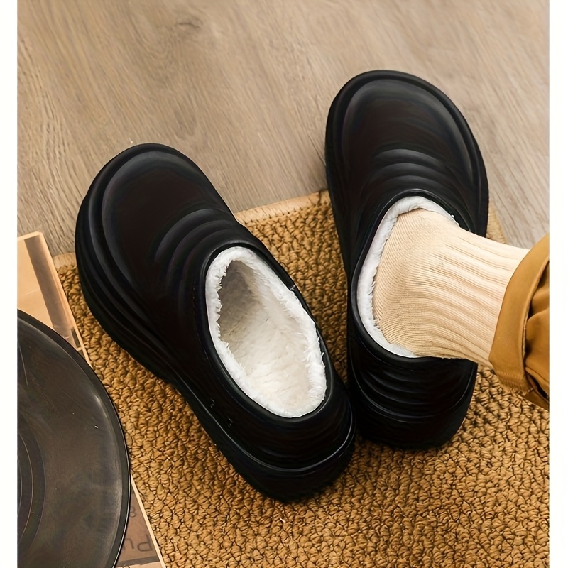 mens and womens winter warm shoes with   cold resistant suitable for food service restaurant     footwear womens shoes mens and womens food service shoes non slip shoes womens slip on shoes womens Product details 3