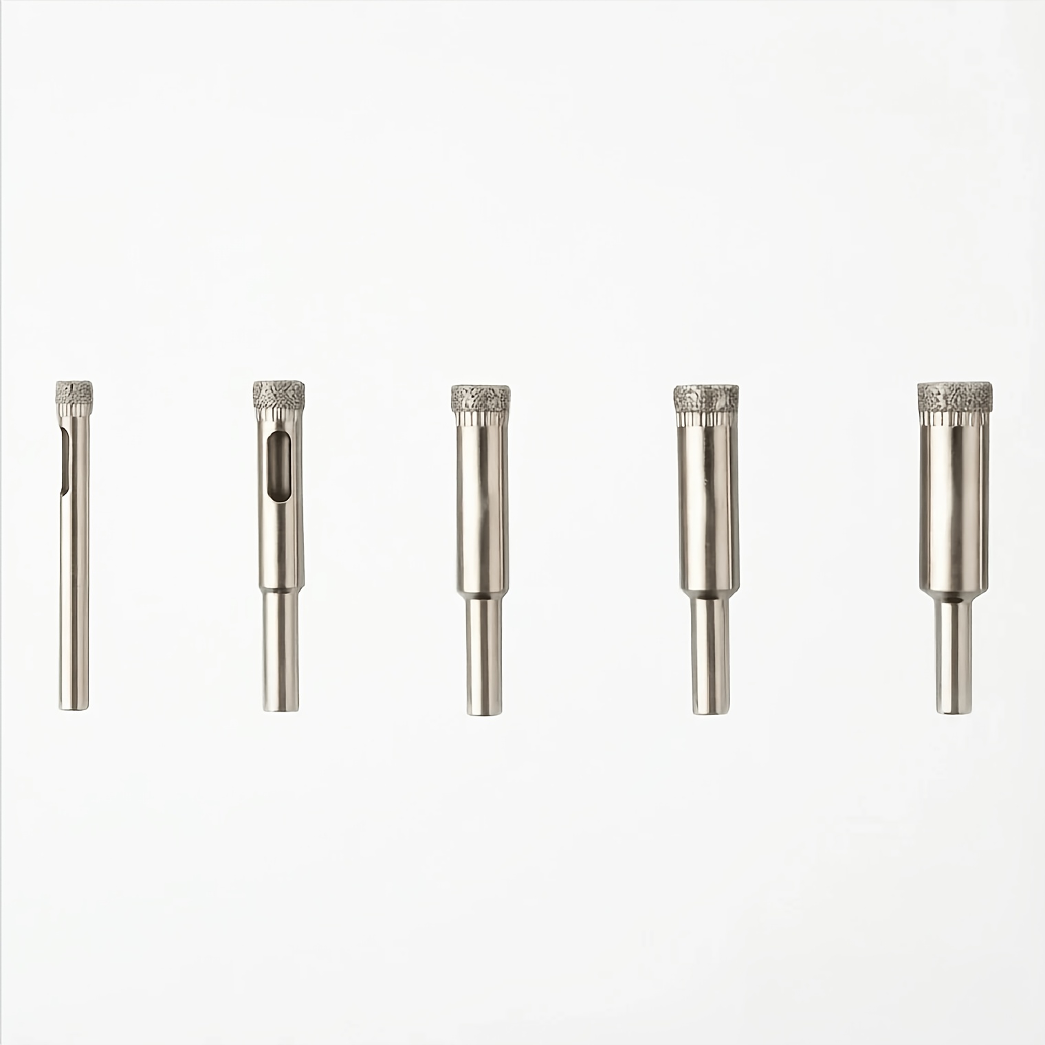 TEMU Ensemble de forets à verre, 5 pièces (6 mm 8 mm 10 mm 12 mm 14 mm), scies cloches diamantées, convient pour , le carrelage, , etc.