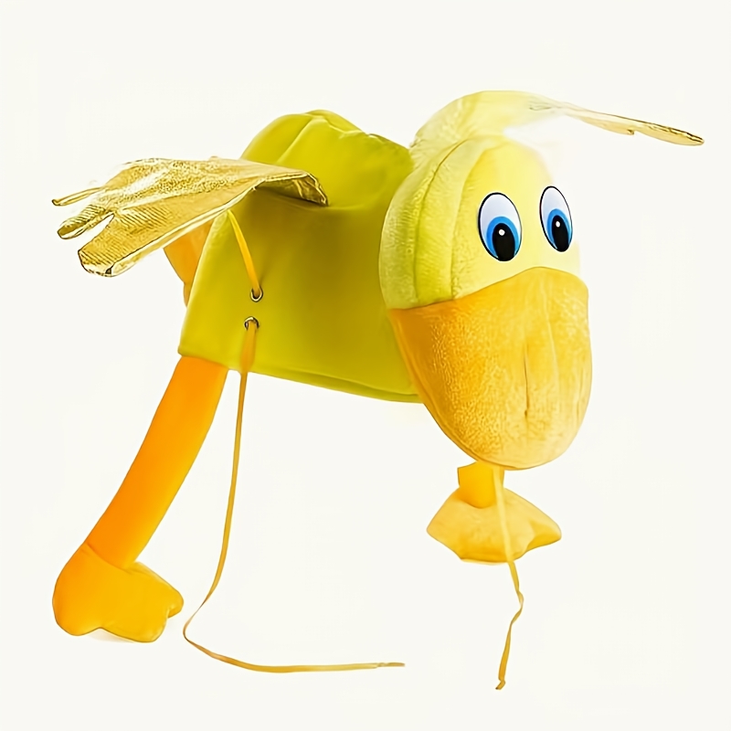 Duck Hat with Wings - Cute Farm Animal Decoration Accessory
